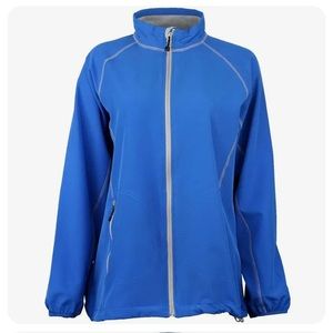River's End 4-Way Stretch Jacket Womens   Athletic    - Blue Sz XL